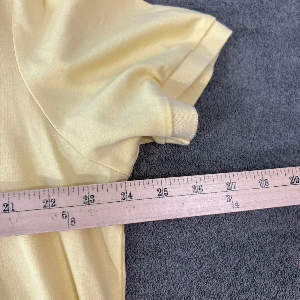 Polo Ralph Lauren Polo Mens XL Yellow Classic Fit Short Sleeve Cotton Preppy